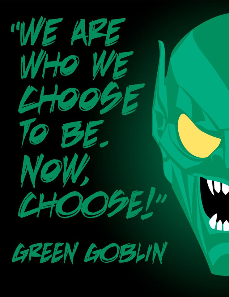 Green Goblin Villain Poster